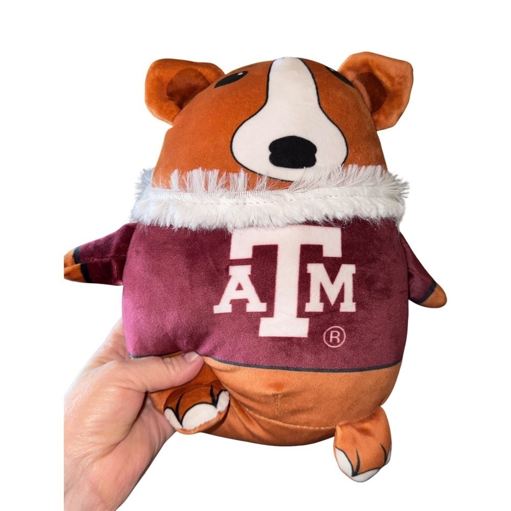 FOCO Texas A&M Aggies Maroon Plush Mascot Pillow Pet Doll NWT